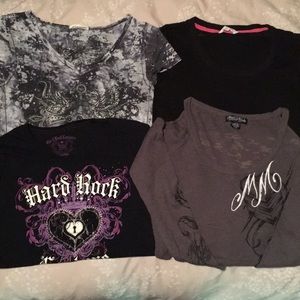 Lot of 4 shirts.